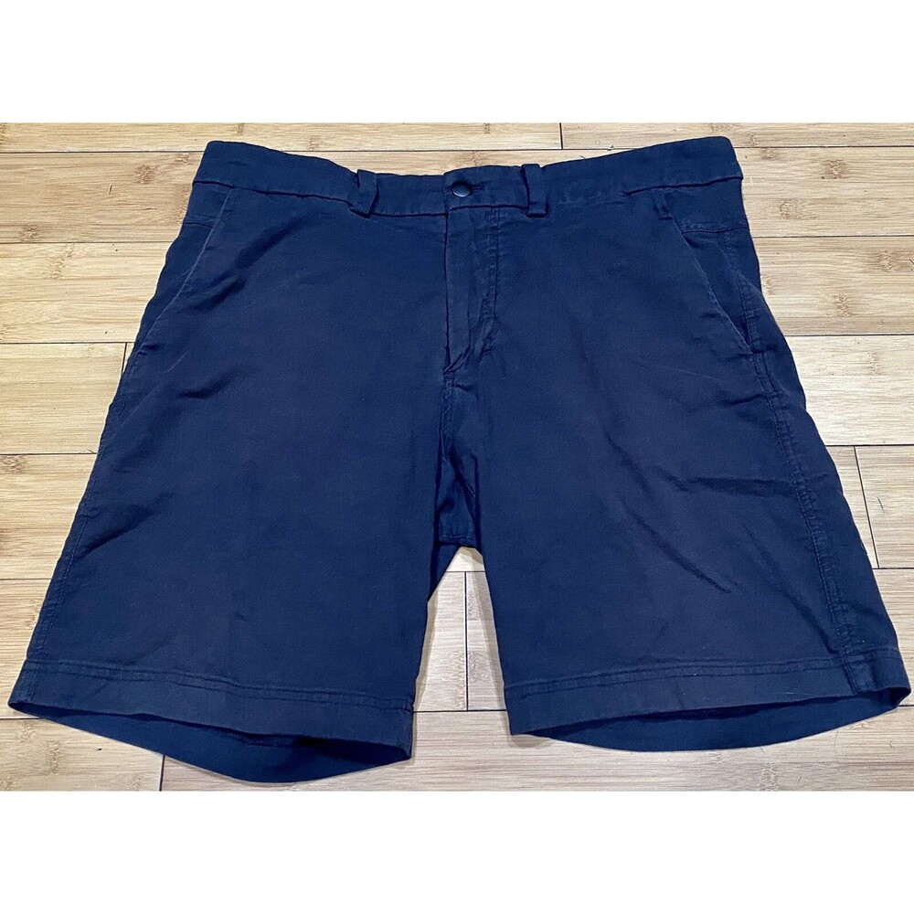 Lululemon Commission Classic-Fit Short 9" Men’s Size 36 Flat Front Chino Black